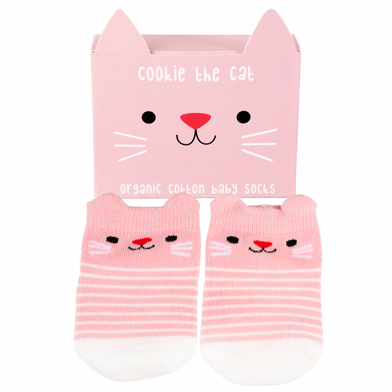 Cat Pair of Baby Socks