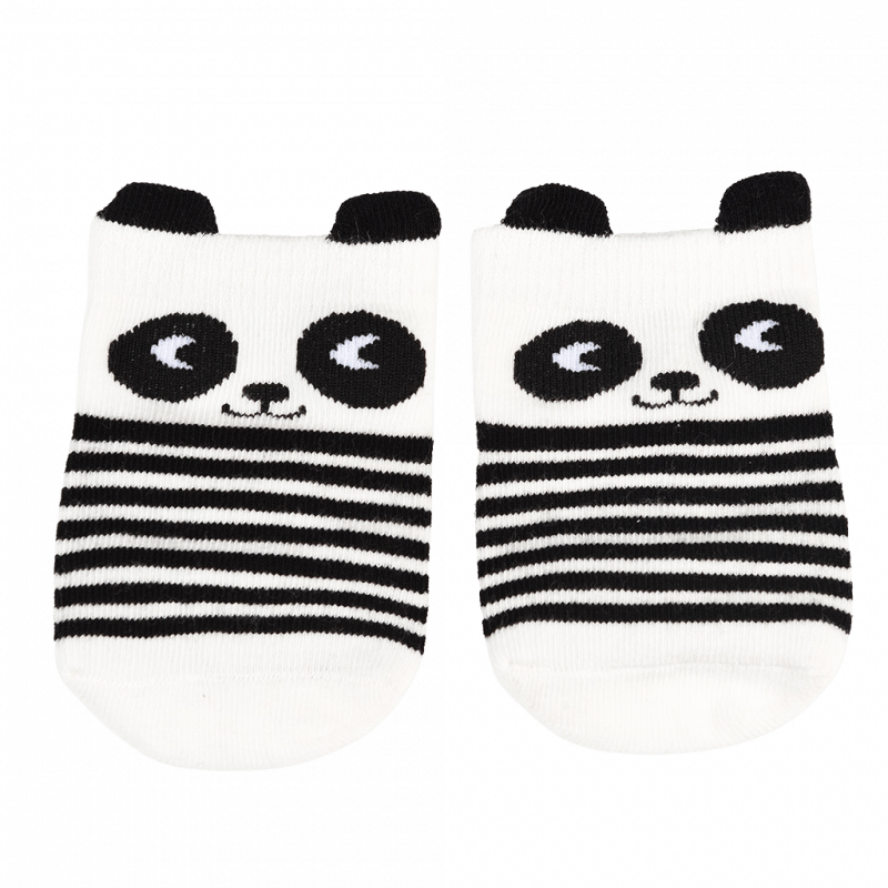 Panda Pair of Baby Socks