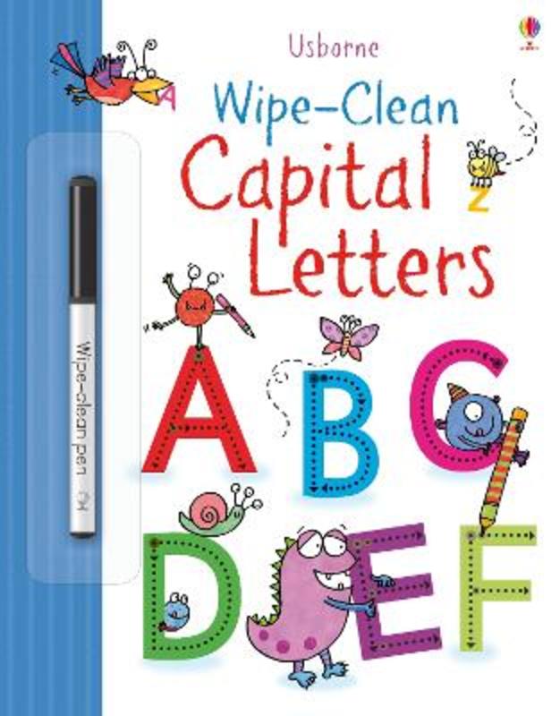 Wipe-Clean Capital Letters by Jessica Greenwell - 9781409582632