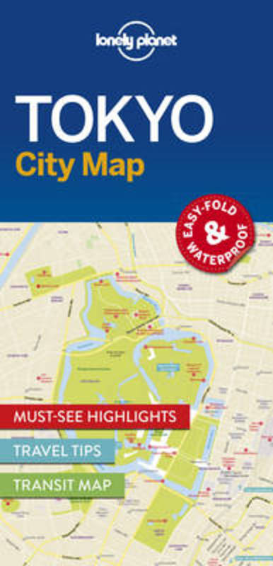 Lonely Planet Tokyo City Map by Lonely Planet - 9781786577832