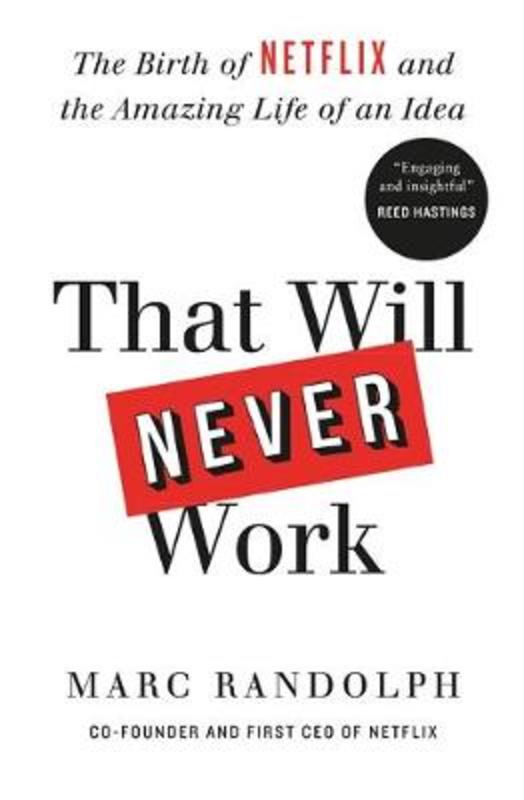 That Will Never Work from Marc Randolph - Harry Hartog gift idea