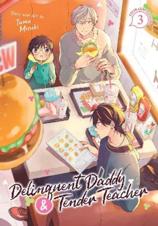 Delinquent Daddy and Tender Teacher Vol. 3: Four-Leaf Clovers by Tama Mizuki - 9798888433485