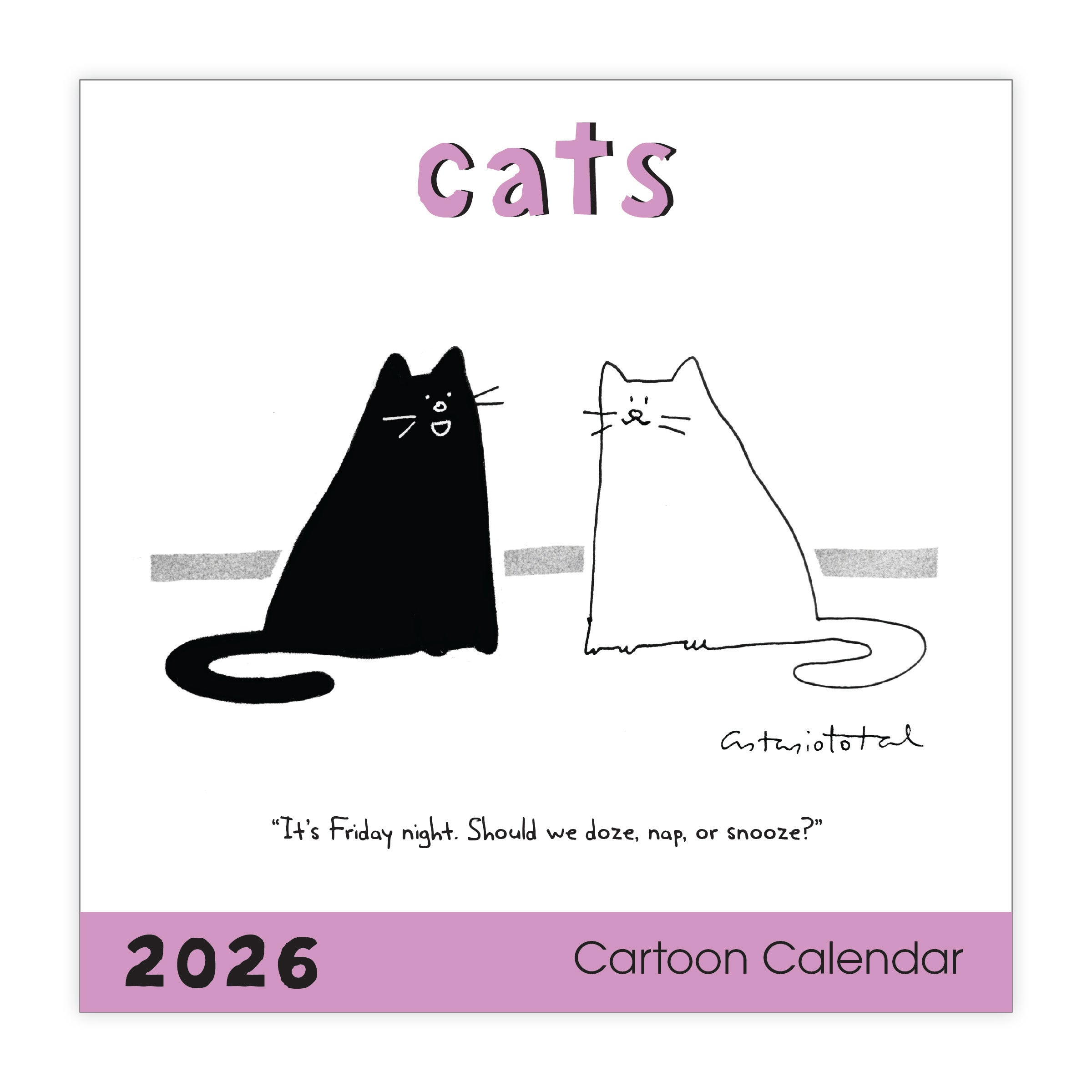 New Yorker Cats Calendar 2026 Harry Hartog Bookseller