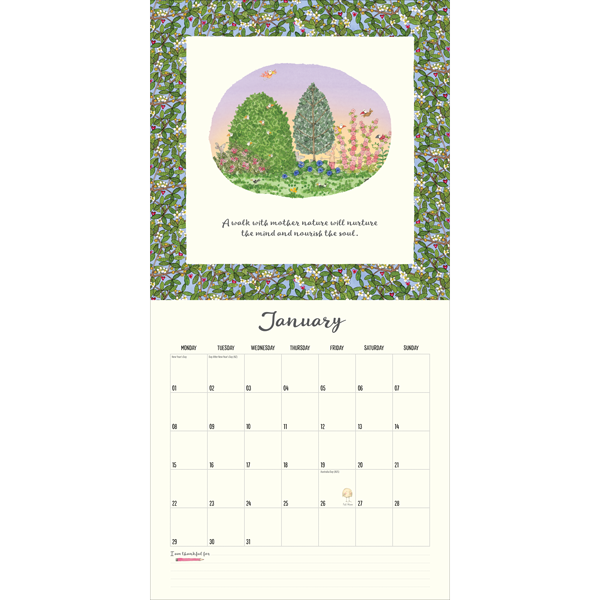 2024 Twigseeds Wall Calendar