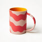 Happy Mug Pink Wave
