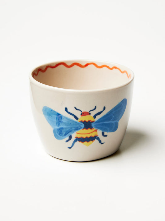 Bee Cup Large Blue