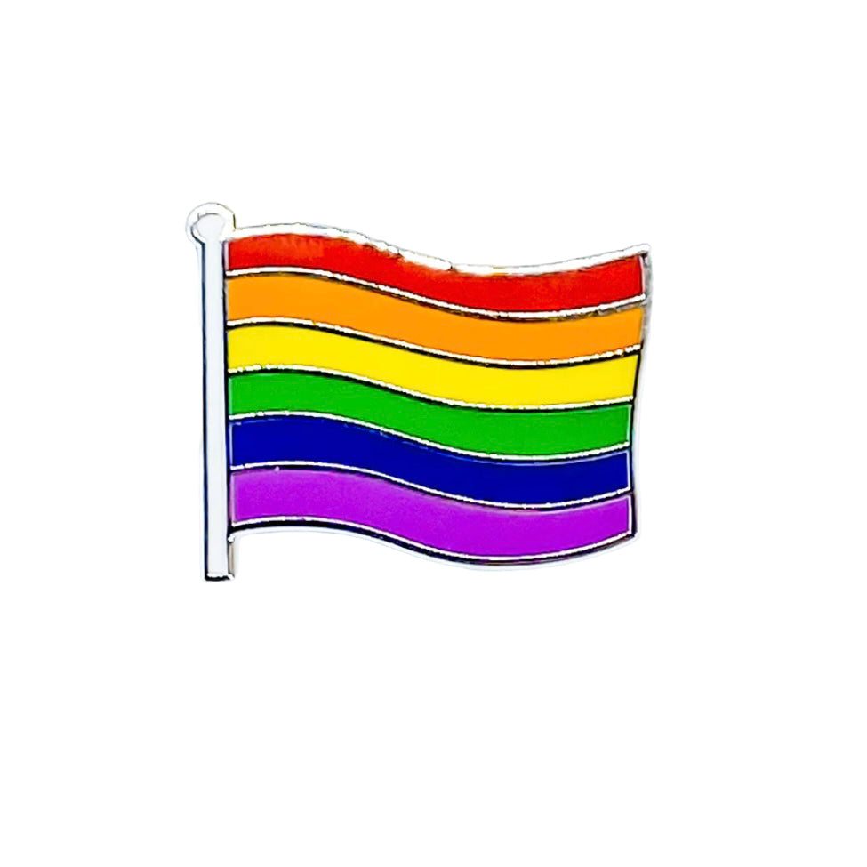Rainbow Flag Pride Pin from Red Parka | Unique gifts and lifestyle ...