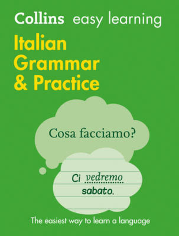Easy Learning Italian Grammar and Practice by Collins Dictionaries - 9780008141660