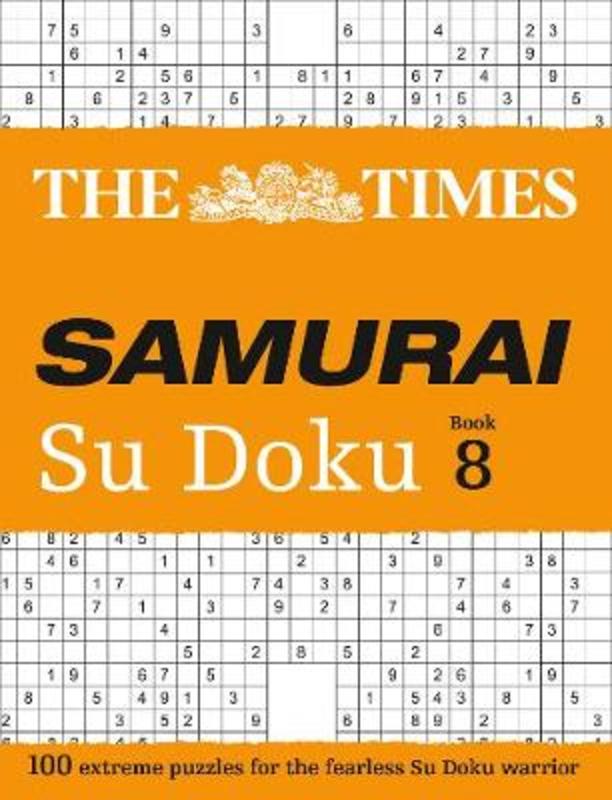 The Times Samurai Su Doku 8 by The Times Mind Games - 9780008342906