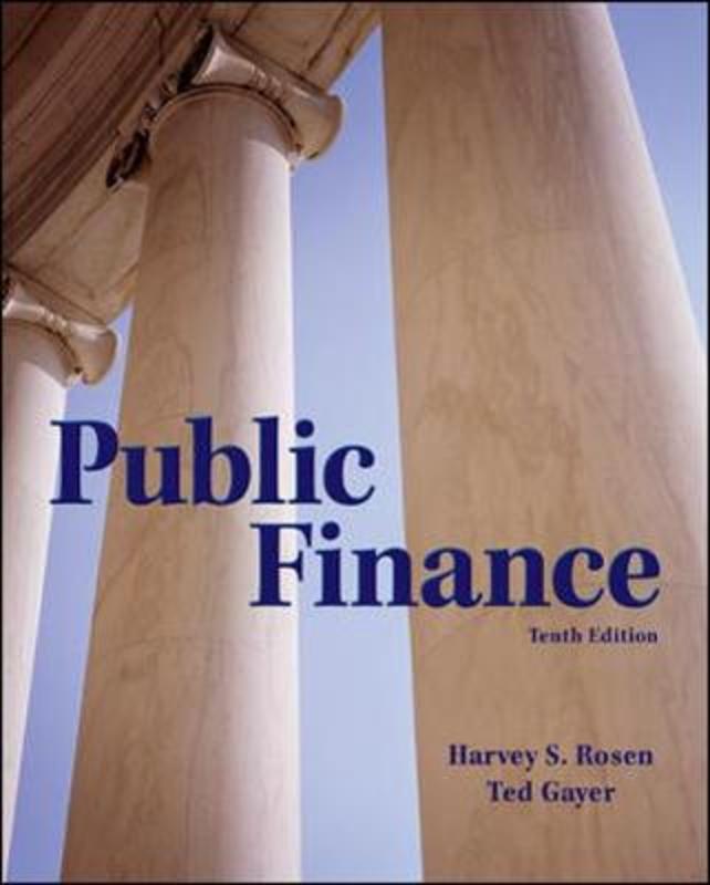 Public Finance by Harvey Rosen - 9780078021688