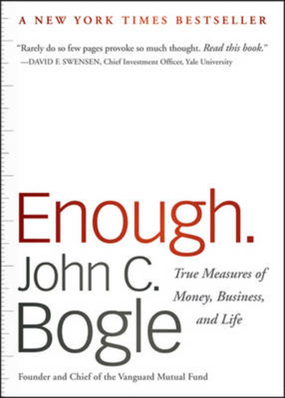 Enough by John C. Bogle - 9780470524237