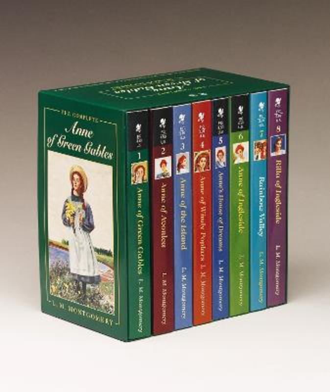 Anne of Green Gables, Complete 8-Book Box Set by L. M. Montgomery - 9780553609417