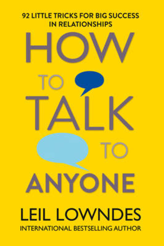 How to Talk to Anyone by Leil Lowndes - 9780722538074