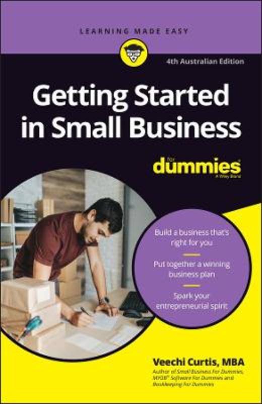 Dummies　Curtis　by　in　Veechi　Getting　For　Business　9780730384854　Started　Hartog　Small　Harry