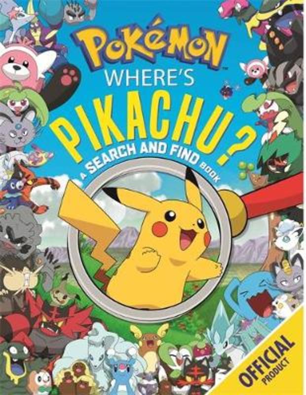 Where's Pikachu? A Search and Find Book by Pokemon - 9781408357484