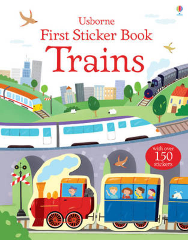 First Sticker Book Trains by Sam Taplin - 9781409551553