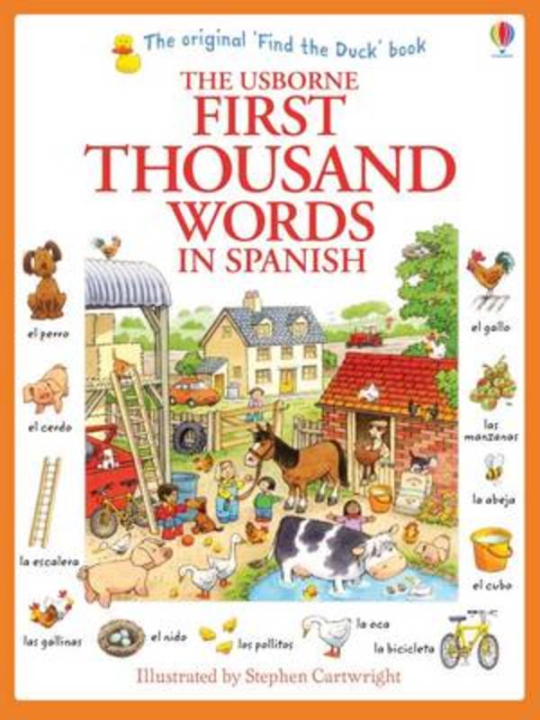 First Thousand Words in Spanish by Heather Amery - 9781409583042