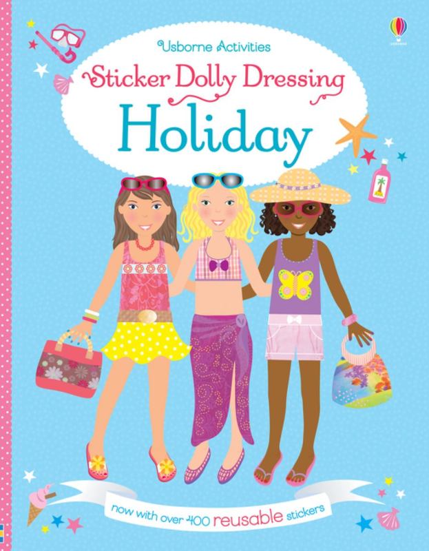 Sticker Dolly Dressing Holiday by Lucy Bowman - 9781409597278