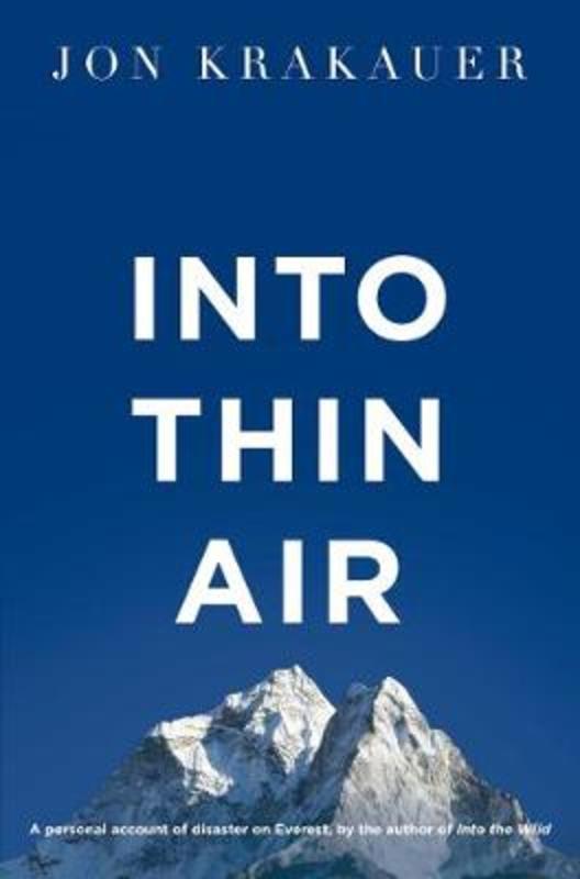 Into Thin Air by Jon Krakauer - 9781447200185
