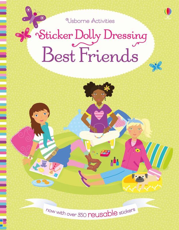 Sticker Dolly Dressing Best Friends by Lucy Bowman - 9781474917230