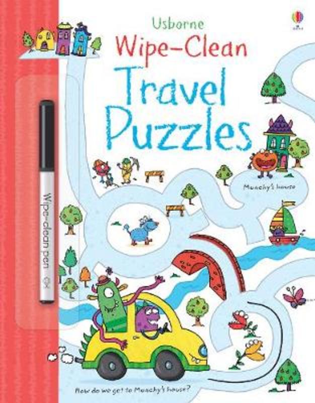 Wipe-clean Travel Puzzles by Jane Bingham - 9781474921459