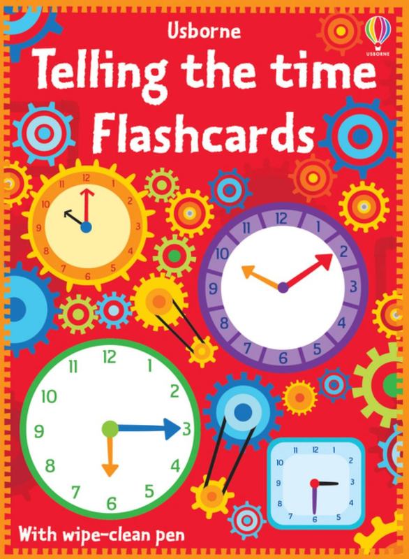 Telling the Time Flash Cards by Kirsteen Robson - 9781474937689