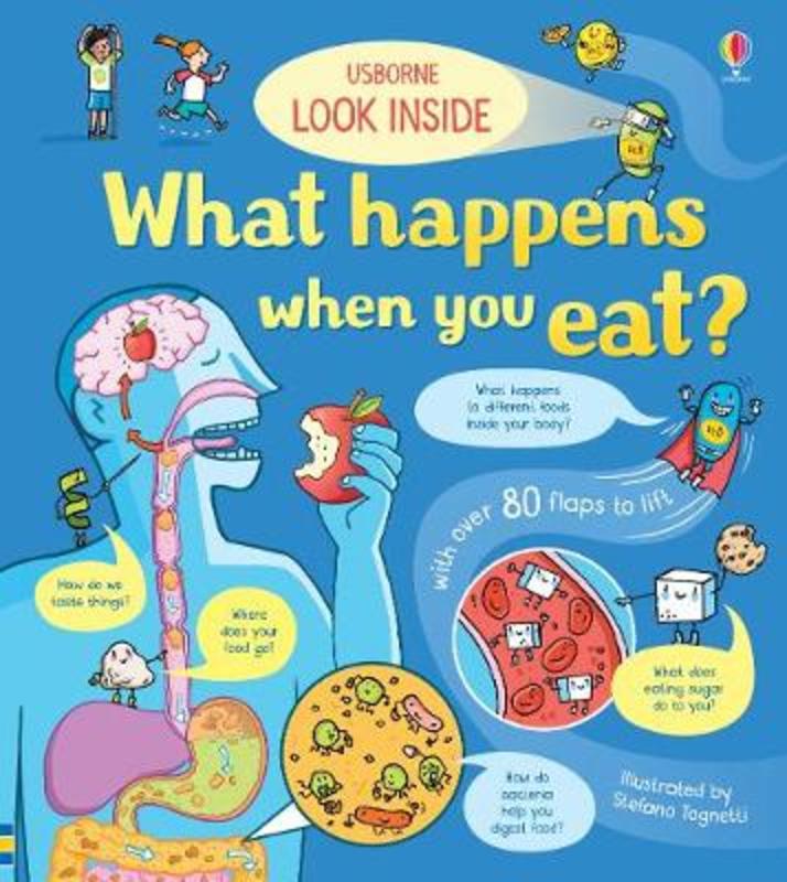 Look Inside What Happens When You Eat by Emily Bone - 9781474952958