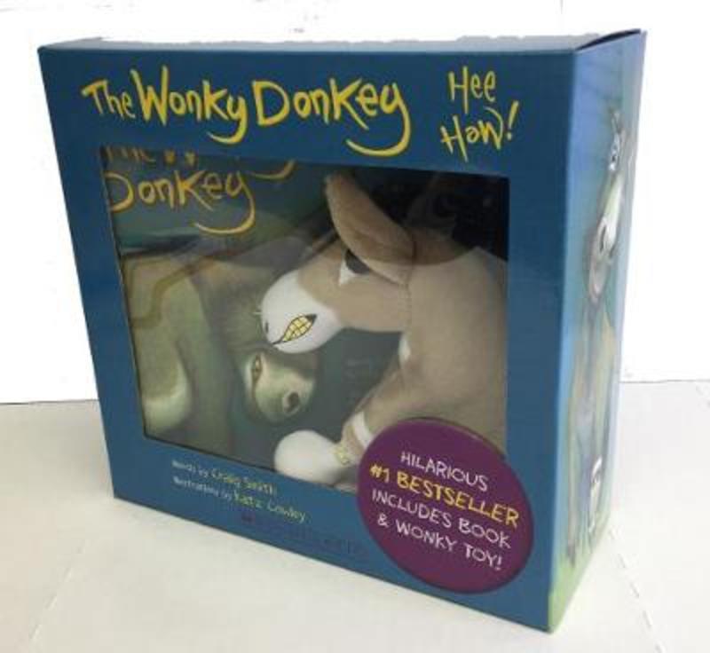 The Wonky Donkey Box Set & plush by Katz Cowley - 9781775436041