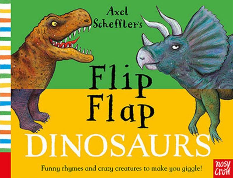 Axel Scheffler's Flip Flap Dinosaurs by Axel Scheffler - 9781788003315