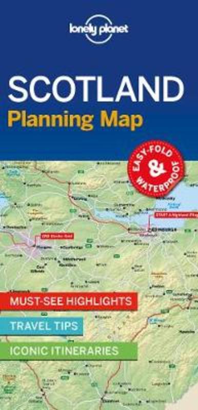 Lonely Planet Scotland Planning Map by Lonely Planet - 9781788686051