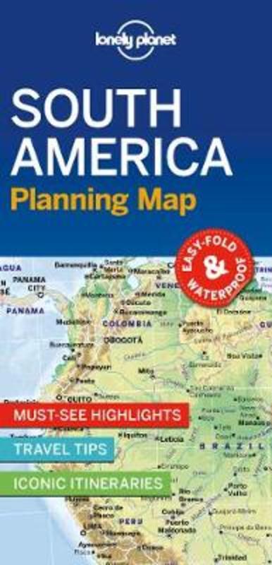 Lonely Planet South America Planning Map by Lonely Planet - 9781788686068