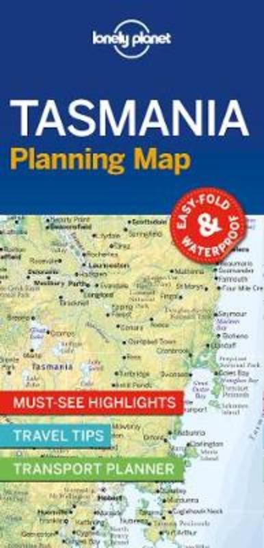 Lonely Planet Tasmania Planning Map by Lonely Planet - 9781788686105