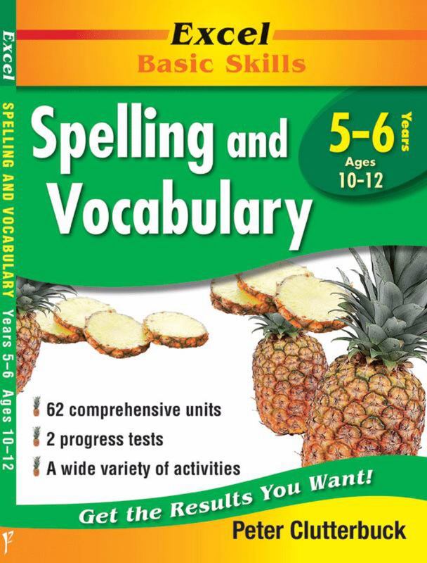 English Support Books: Spelling and Vocabulary: Years 5 & 6 by Peter Clutterbuck - 9781864412833