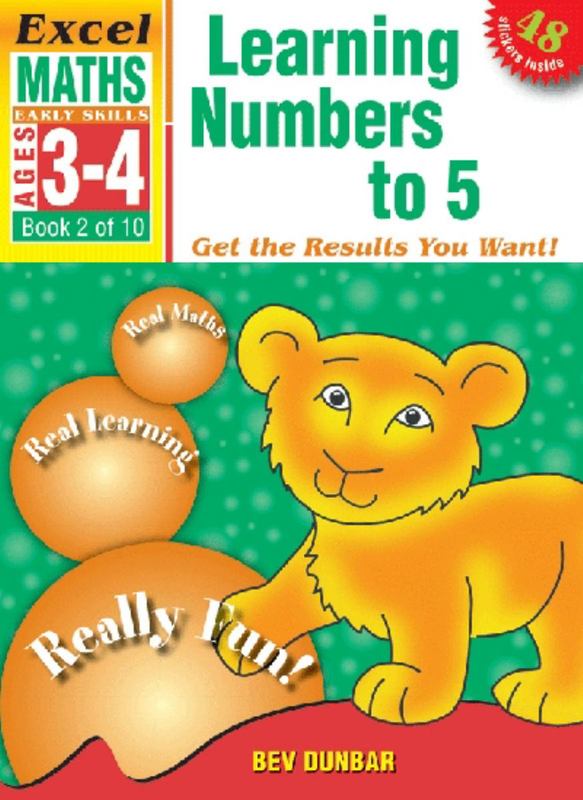 Learning Numbers to 5 by Bev Dunbar - 9781877085895