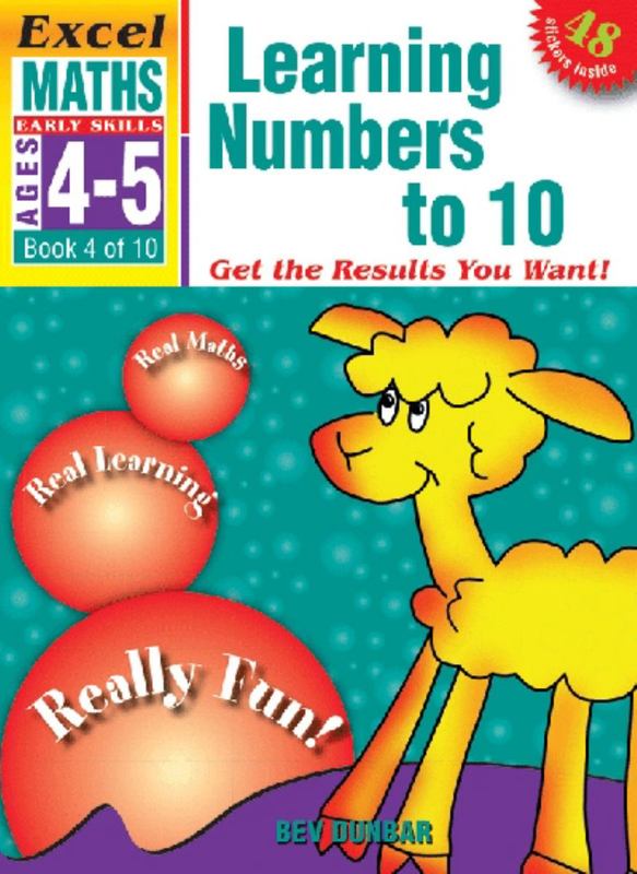 Learning Numbers to 10 by Bev Dunbar - 9781877085918