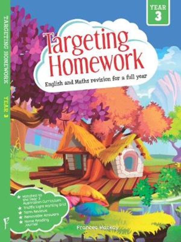 Targeting Homework Book 3 by Frances Mackay - 9781925490282