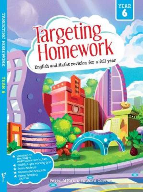 Targeting Homework Book 6 by Frances Mackay - 9781925490312