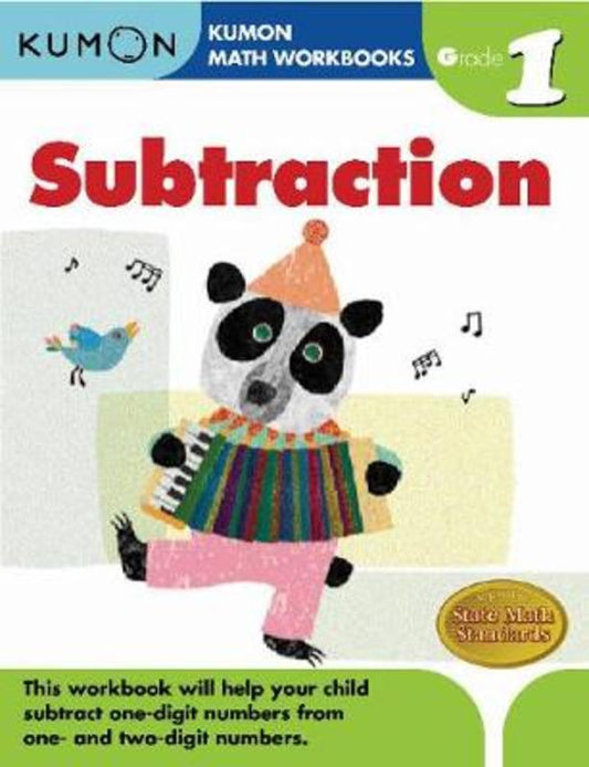 Grade 1 Subtraction by Kumon - 9781933241500
