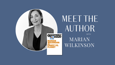 Meet the author - Marian Wilkinson