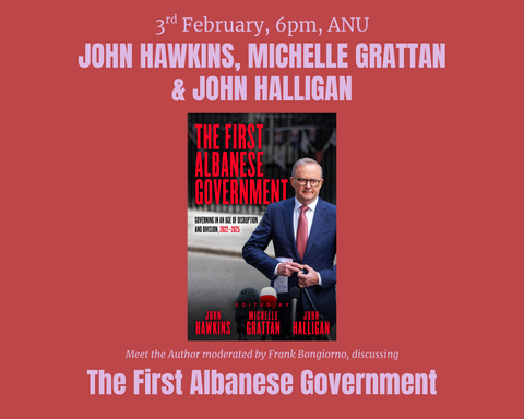 Meet the author - John Hawkins, Michelle Grattan and John Halligan