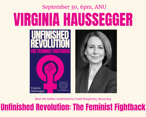 Meet the Author with Virginia Haussegger