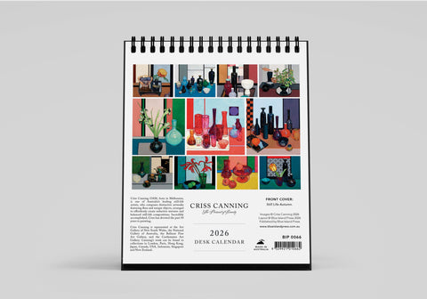 Criss Canning 2026 Desk Calendar