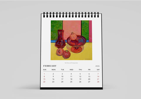 Criss Canning 2026 Desk Calendar