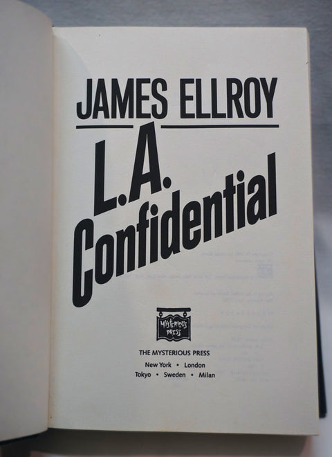L. A. Confidential (Signed First Edition)
