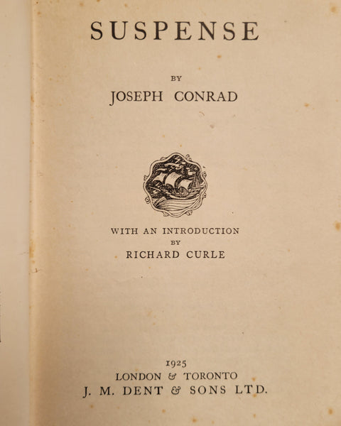 Suspense (First Edition)