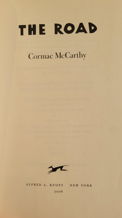 The Road (First Edition)