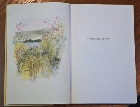 Watership Down (Deluxe Illustrated Australian First Edition)