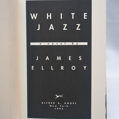 White Jazz (SIGNED First Edition)