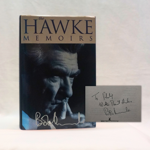 Collection of Three Bob Hawke Memoirs (Signed First Editions)