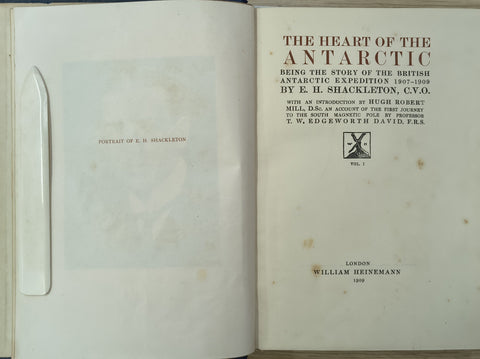 The Heart of the Antarctic (First Edition)